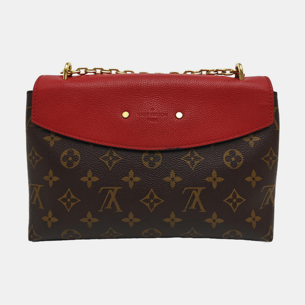 SAINT PLACIDE Monogram Coated Canvas Brown