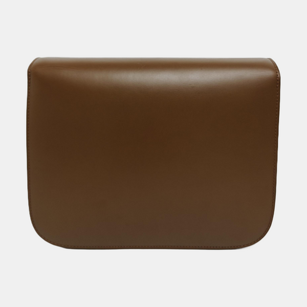 CLASSIC BOX Medium Calfskin Brown