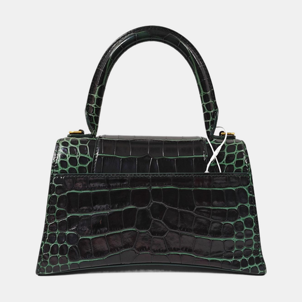 Hourglass S Calfskin Green