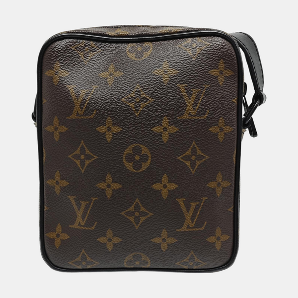 CHRISTOPHER Monogram Coated Canvas Brown