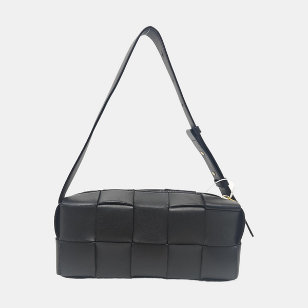Brick Cassette Small Lambskin Black