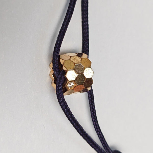 Bee My Love 18k Rose Gold Blue Bracelet