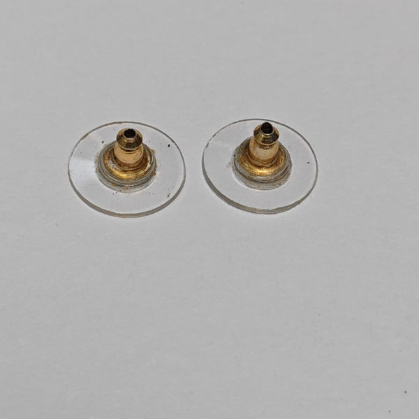 Metal Gold Stud Earrings