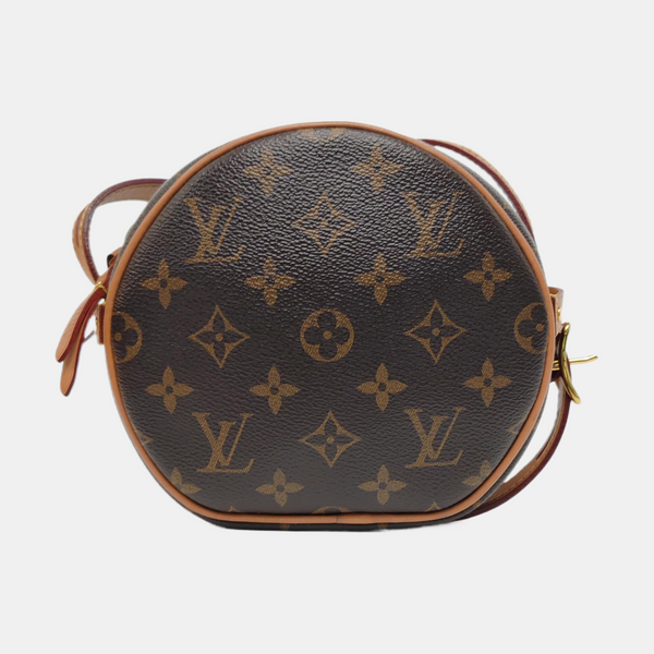 BOITE CHAPEAU PM Monogram Coated Canvas Brown