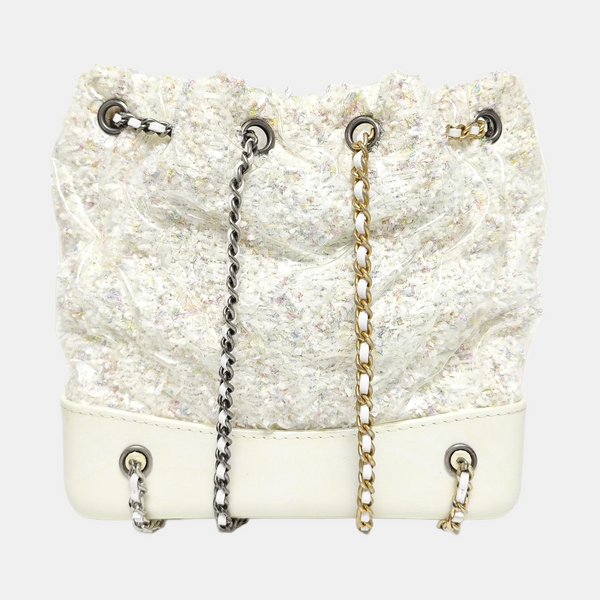 GABRIELLE Small Special Material White