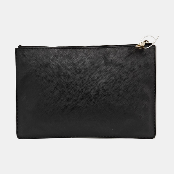 Calfskin Clutch Black