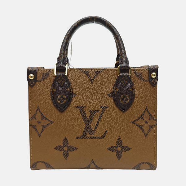 ONTHEGO BB Monogram Coated Canvas Brown