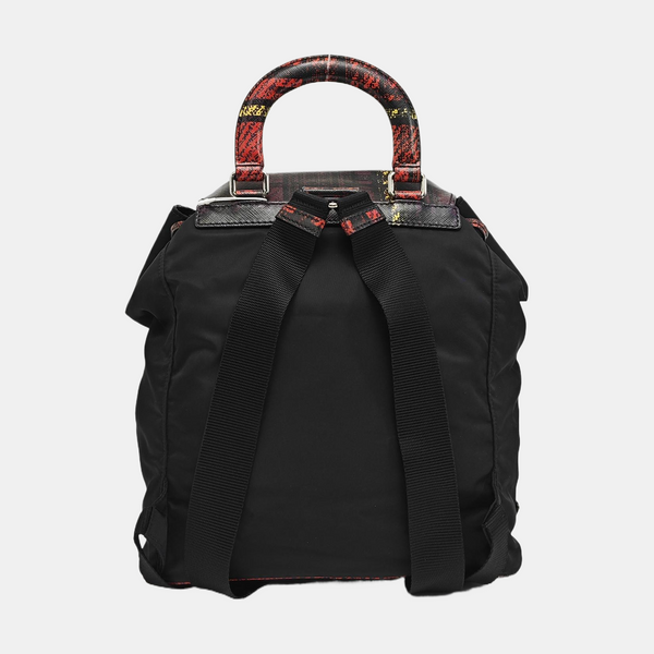 Nylon Backpack Black
