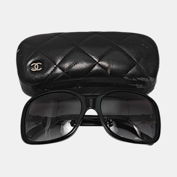 Synthetic Sunglasses Black