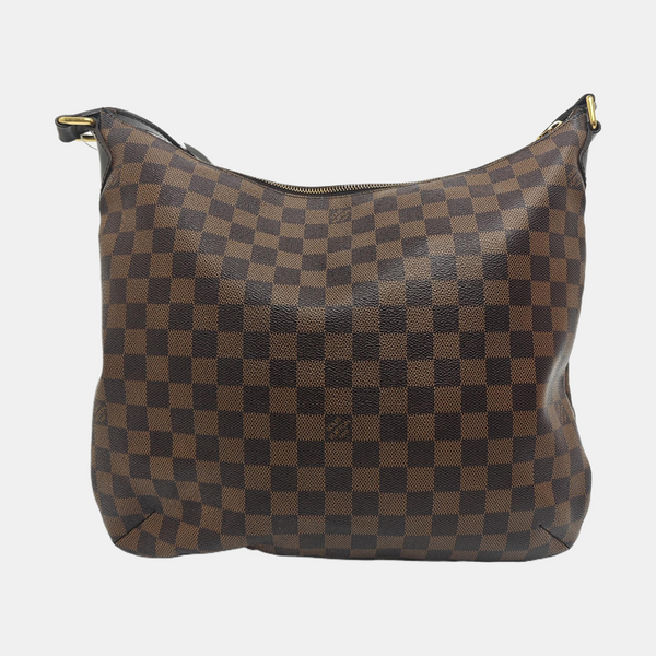 BLOOMSBURY PM Damier Ebene Coated Canvas Brown