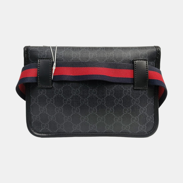 Neo Vintage Monogram Coated Canvas Black