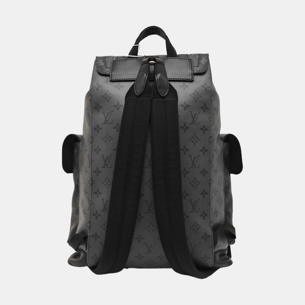 CHRISTOPHER Monogram Coated Canvas Gray
