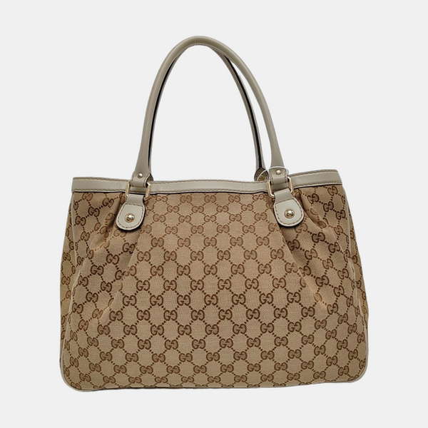 Sukey Monogram Canvas Brown