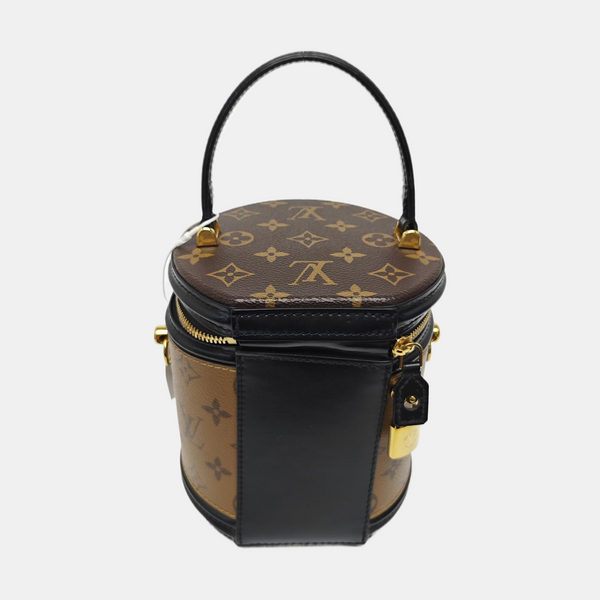 CANNES PM Monogram Coated Canvas Brown