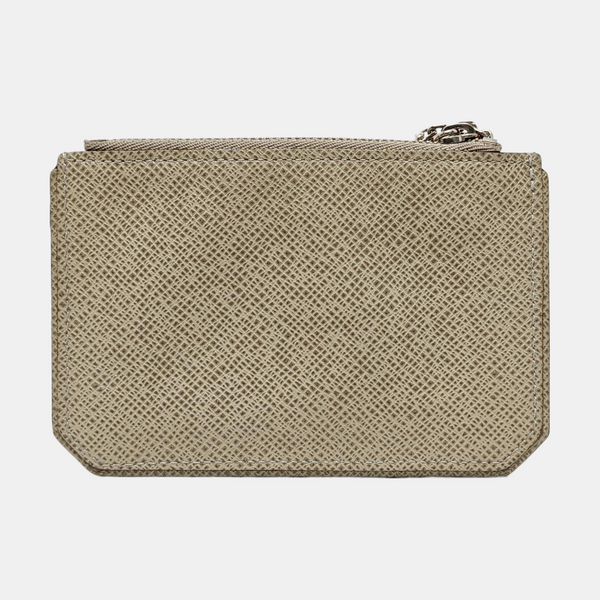 Calfskin Key Pouch Gray
