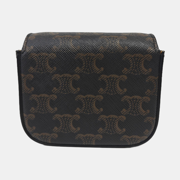 TRIOMPHE Mini Coated Canvas Black