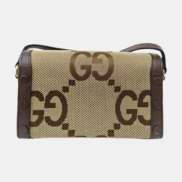 Horsebit 1955 Mini Monogram Canvas Beige