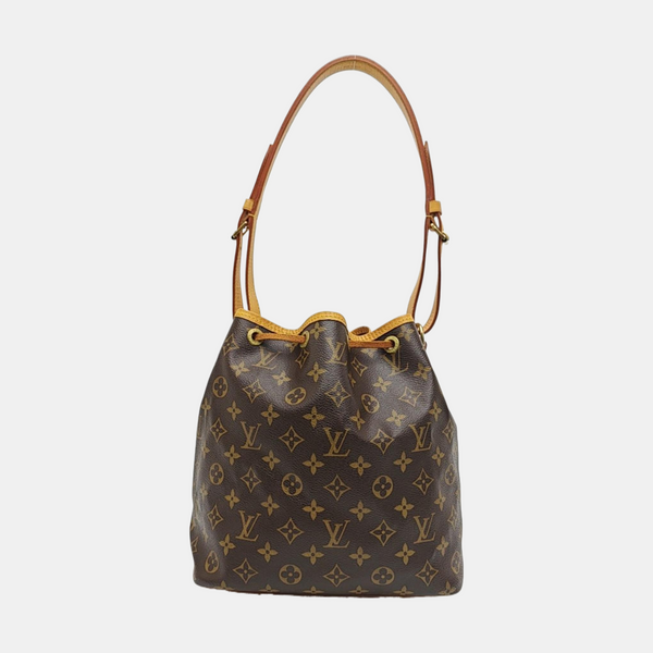 NÉONOÉ PM Monogram Coated Canvas Brown