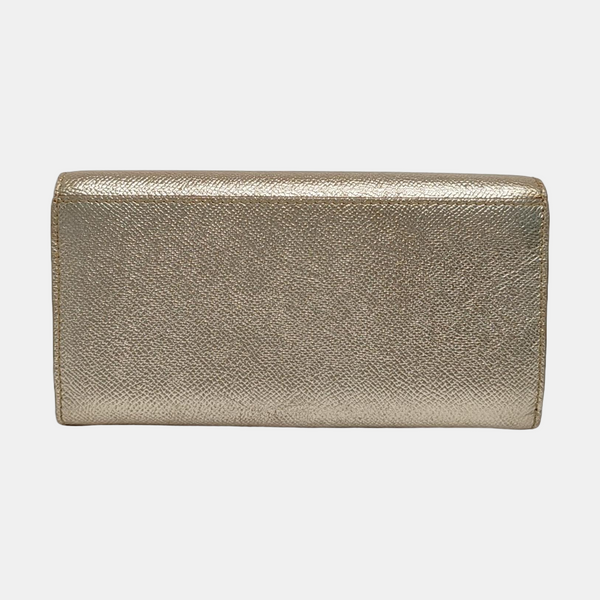 Calfskin Wallet Beige