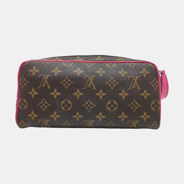 DOPP Monogram Coated Canvas Brown