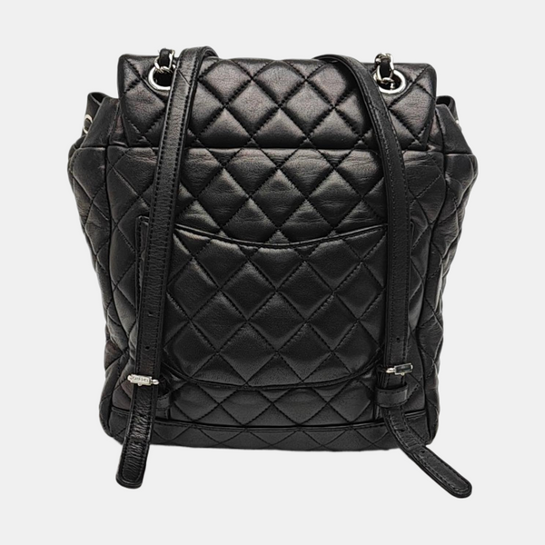 URBAN SPIRIT Small Quilted Lambskin Black