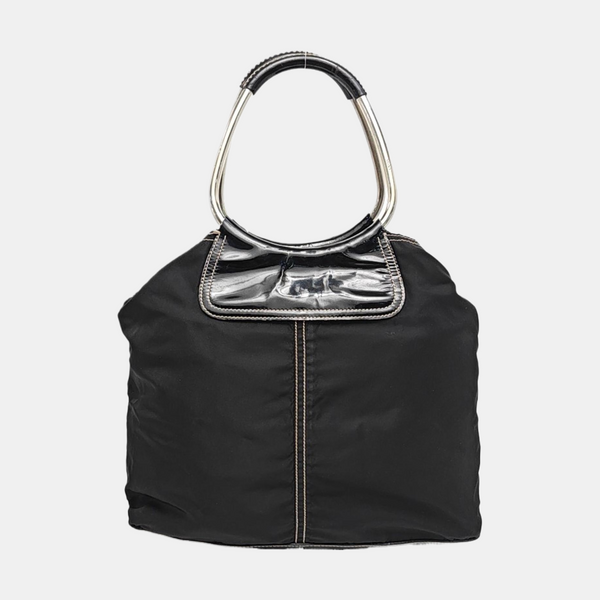Nylon Tote Bag Black