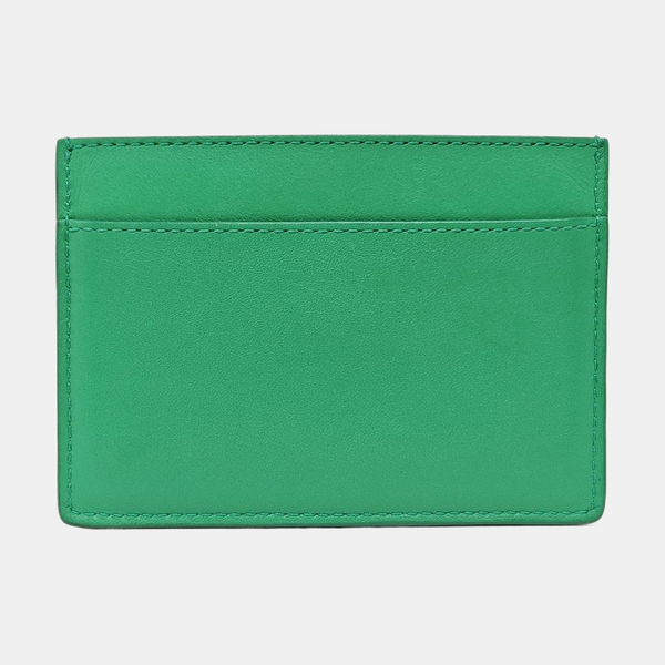 Calfskin Card Holder Green