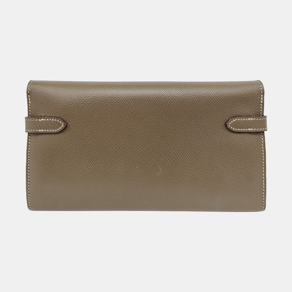 Kelly 20 Epsom Gray Wallet