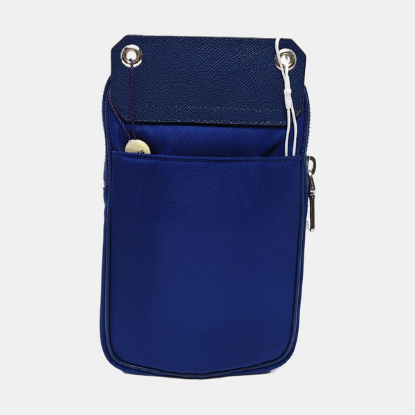 Nylon Shoulder Bag Blue