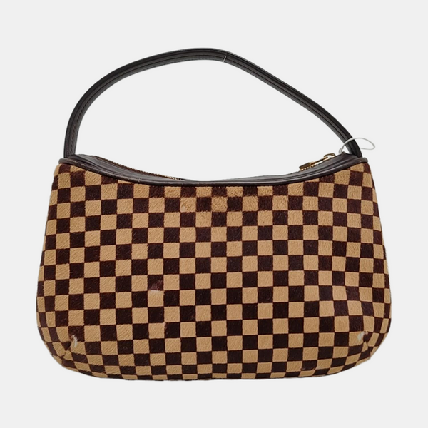 TIGRE Damier Ebene Horsehair Brown