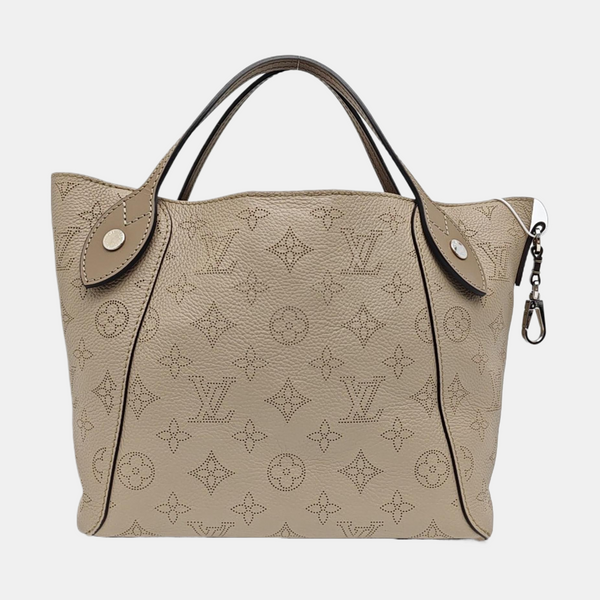 HINA PM Monogram Calfskin Gray