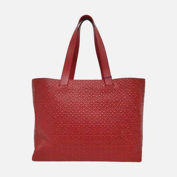 Eastwest Monogram Calfskin Red