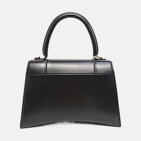 Hourglass Small Calfskin Black