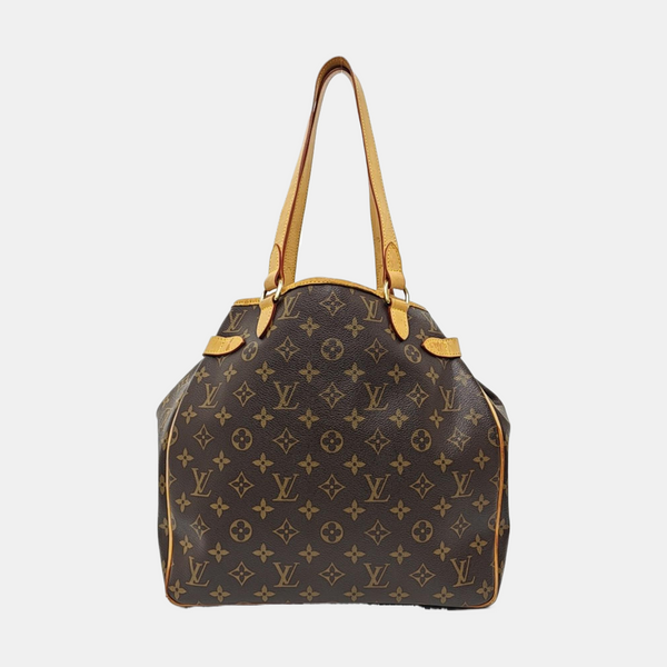 BATIGNOLLES MM Monogram Coated Canvas Brown