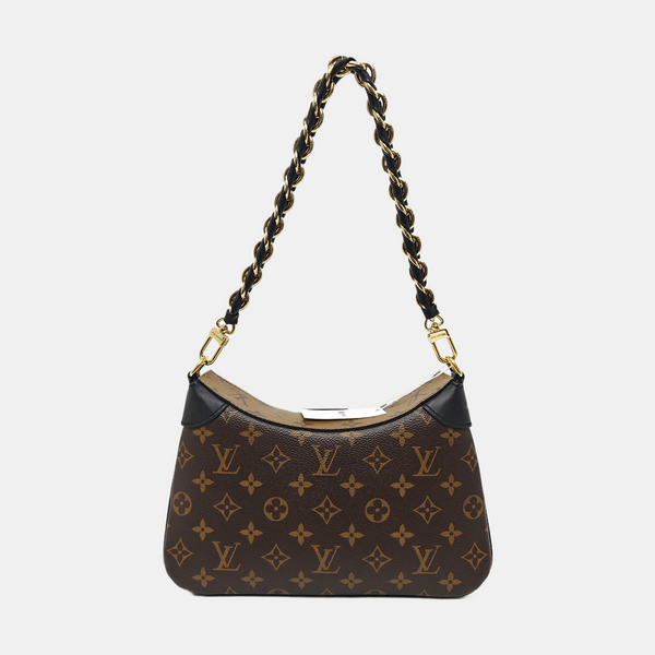 TWINNY Monogram Coated Canvas Brown