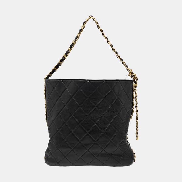 Quilted Lambskin Black