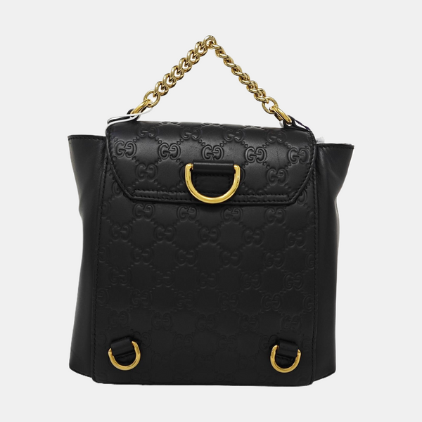 Padlock Mini Monogram Calfskin Black