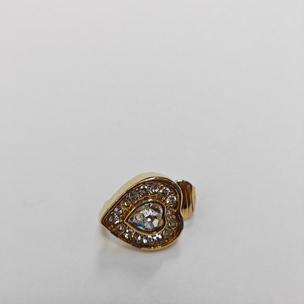 Metal Gold Clip On Earrings