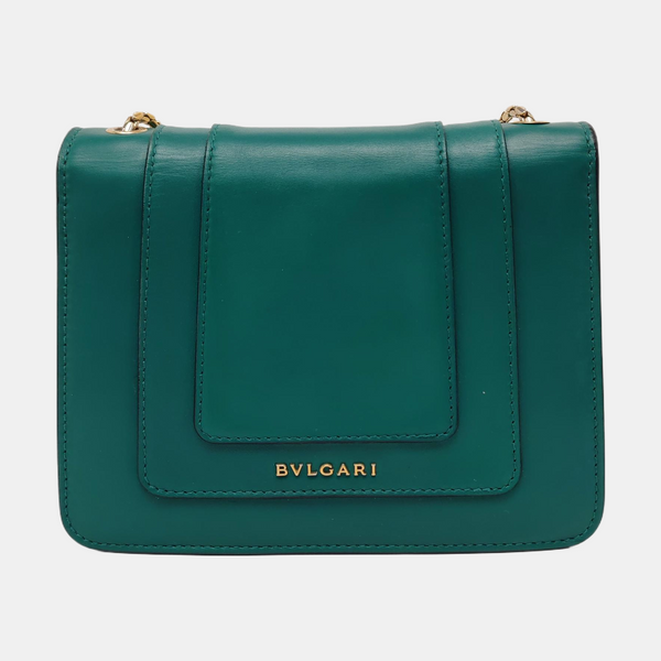 SERPENTI FOREVER Small Calfskin Green
