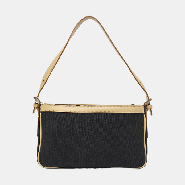 Canvas Shoulder Bag Black