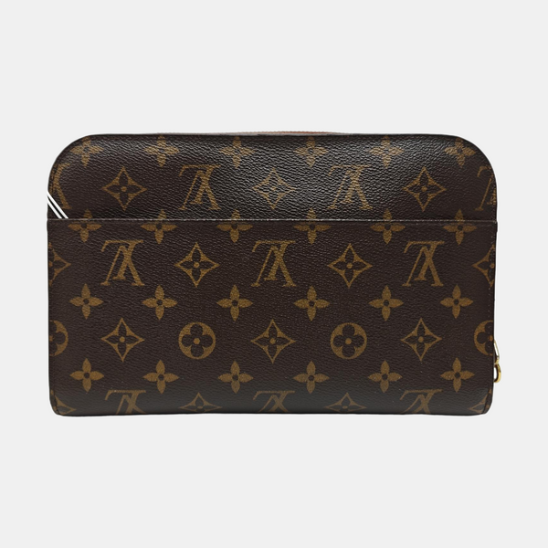 ORSAY Monogram Coated Canvas Brown