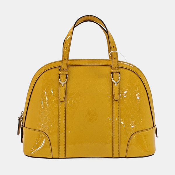 Microguccissima Patent Leather Yellow