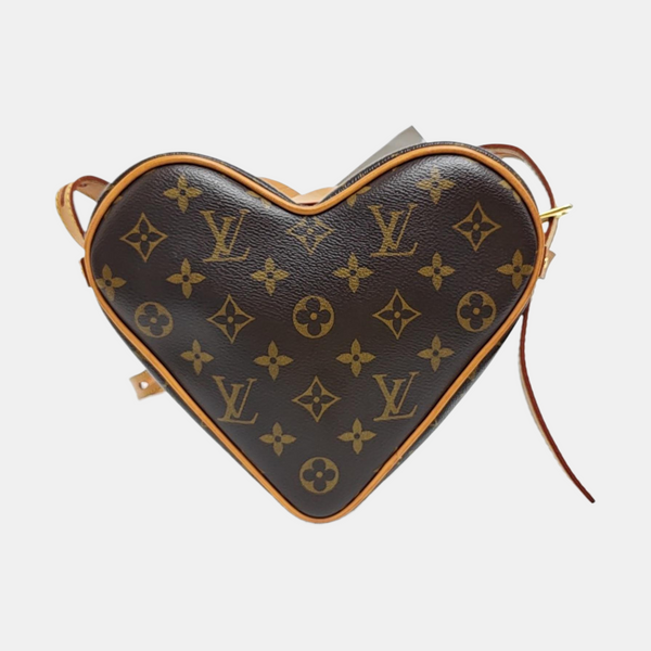 GAME ON Monogram Coated Canvas Brown