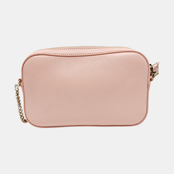 Authenticated pre-owned GG Marmont Super Mini Leather Pink - Shoulder Bag at Looply