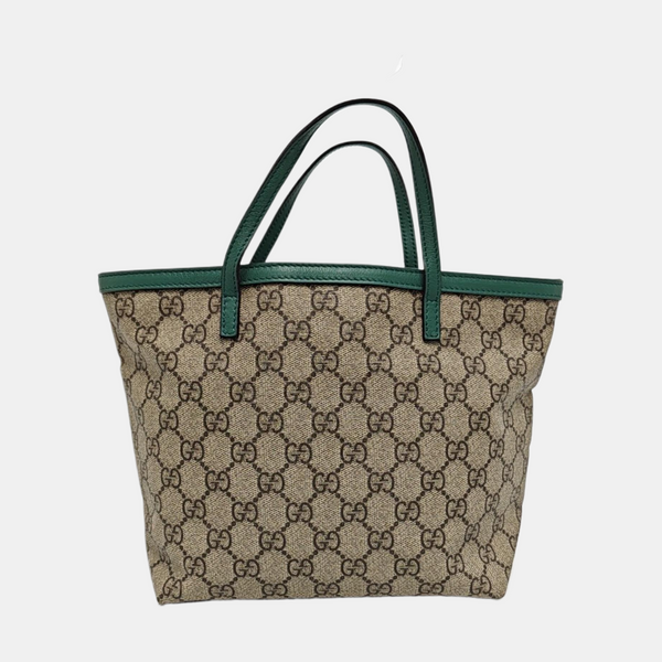 Children’s GG Bucket Monogram Coated Canvas Beige