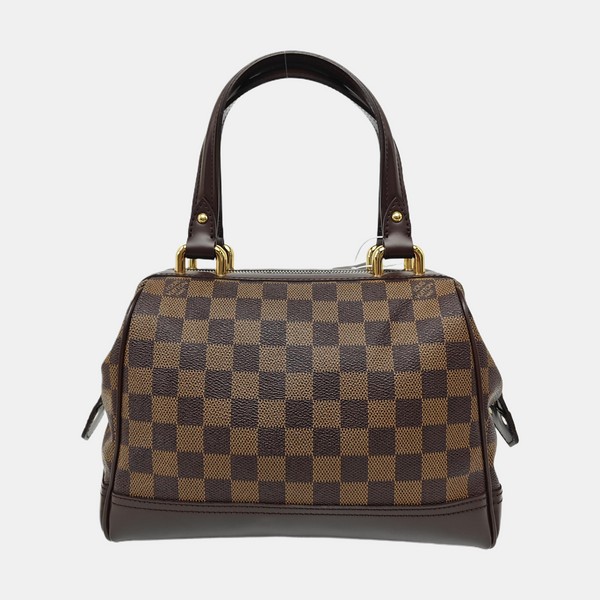 KNIGHTSBRIDGE Damier Ebene Coated Canvas Brown