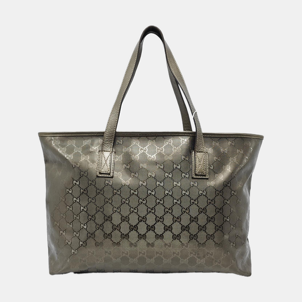 GG Imprime Monogram Calfskin Green