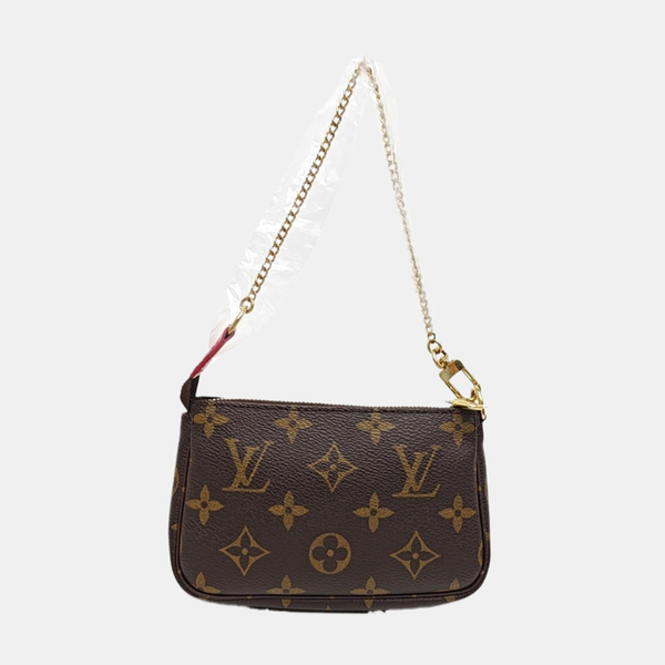 ACCESORIOS Lona recubierta Mini Monogram marrón