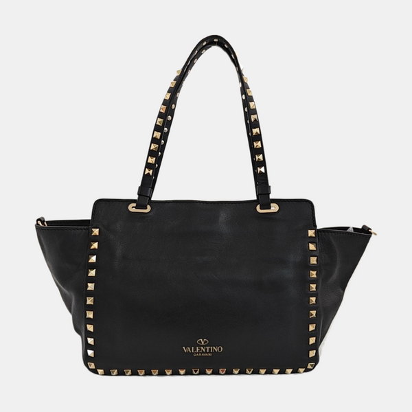 Calfskin Shoulder Bag Black