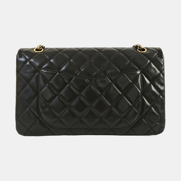 2.55 Maxi Quilted Lambskin Black
